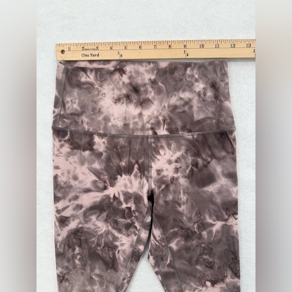 Lululemon Align High-Rise Diamond Dye Mink Bery Lunar Rock Shadow Grey 6 - Picture 10 of 12